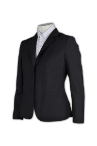 BWS058 自製女西裝外套 訂購行政套裝 上班套裝 西裝製造商 女西裝度身訂造  西裝平肩線